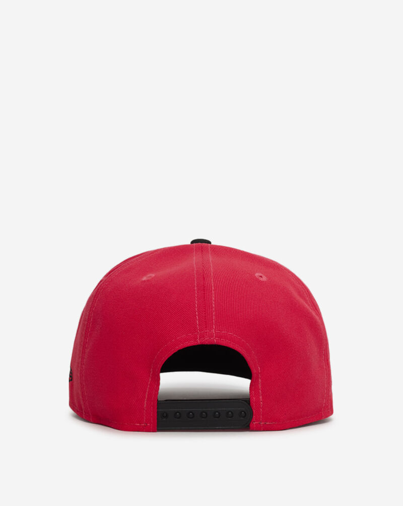 New Era 9Fifty New York Knicks A-Frame Snapback Hat 71012244 Red 3