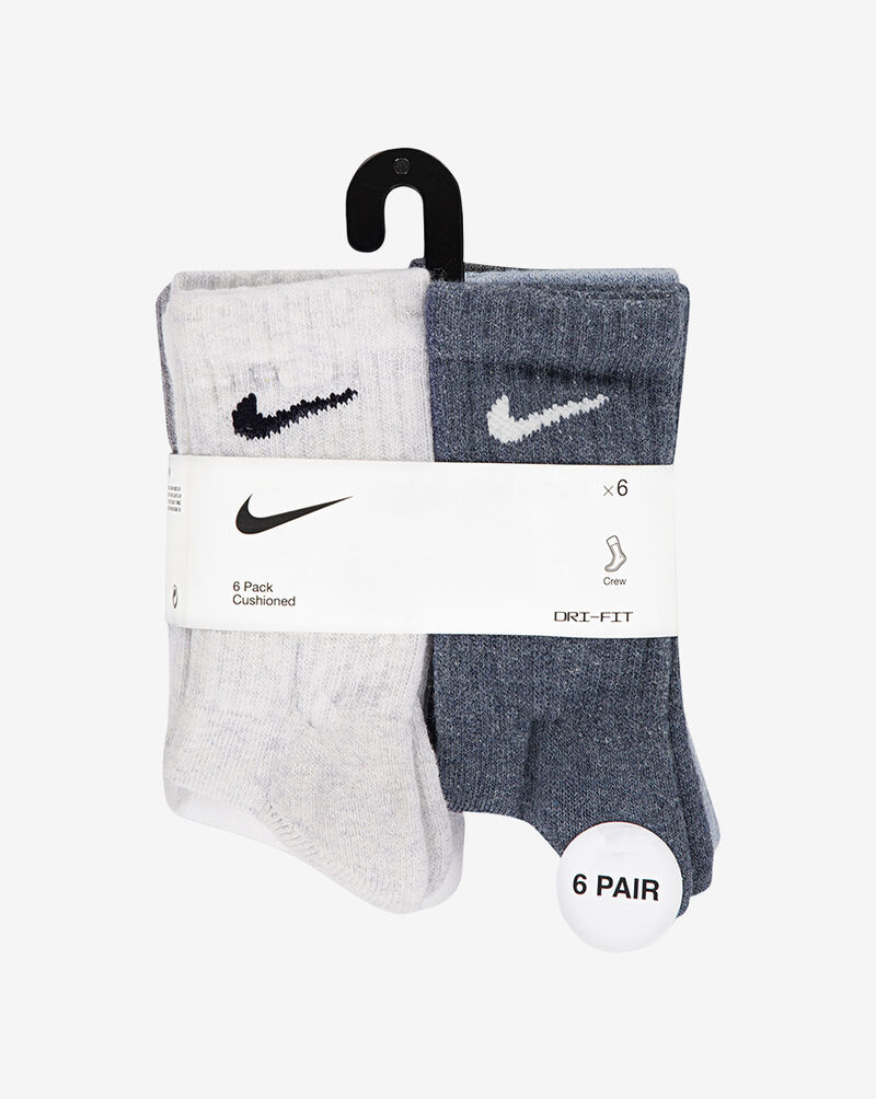 Nike Little Kids' Dri-FIT Performance Basics Crew Socks UN0019-W4X Multi 4