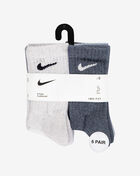 Nike Little Kids' Dri-FIT Performance Basics Crew Socks UN0019-W4X Multi 4