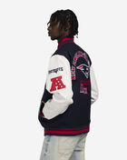 PRO STANDARD New England Patriots Pro Area Code Varsity Jacket  FNP6410393-MRM Blue 2