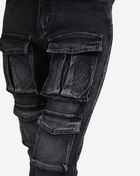 6Pkt Stacked Cargo Denim Jeans