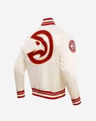 Atlanta Hawks Retro Classic Rib Satin Jacket