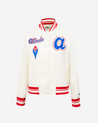 Atlanta Braves Retro Classic Rib Satin Jacket