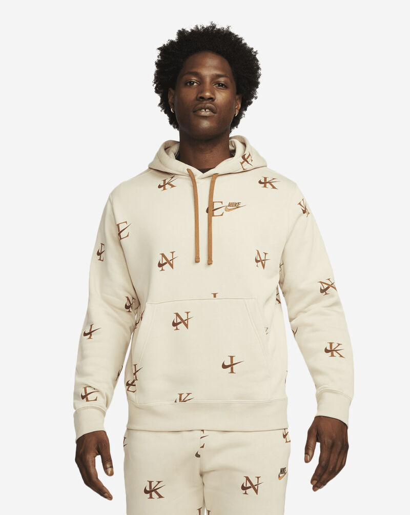 Nike club aop hoodie clearance