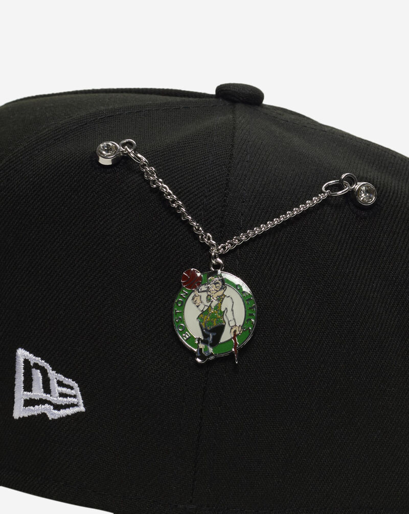 New Era 59Forty Boston Celtics NBA Draft A-Frame Snapback Hat 60861598 Black 2