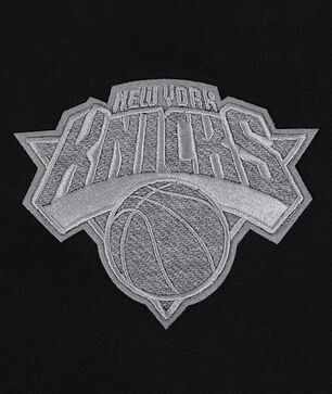 New York Knicks Reverse French Terry Colorblock Fleece Pullover Hoodie