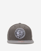 Mitchell & Ness Brooklyn Nets Cool Grey Hook Snapback 6HSSSH21035-BNEGREY Grey 2