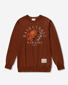 Mitchell  Ness x Waraire Brown Crewneck Pullover Sweatshirt