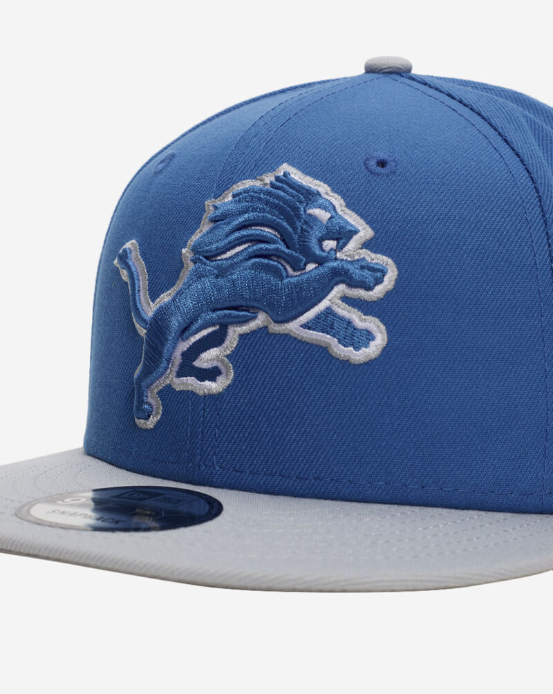 New Era 9Fifty Detroit Lions Evergreen Snapback Hat 60567808 Blue 2