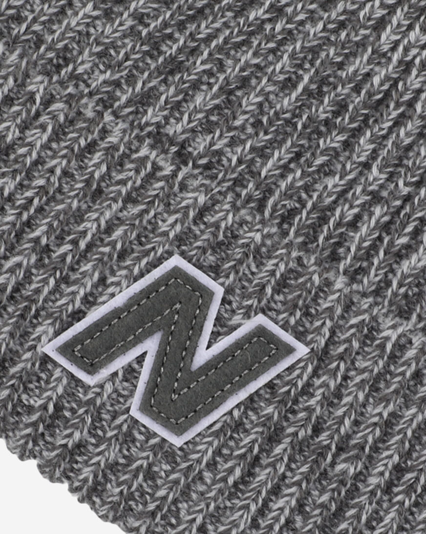 Shop New Balance Winter Watchmen Block N Beanie LAH53009-CAS grey