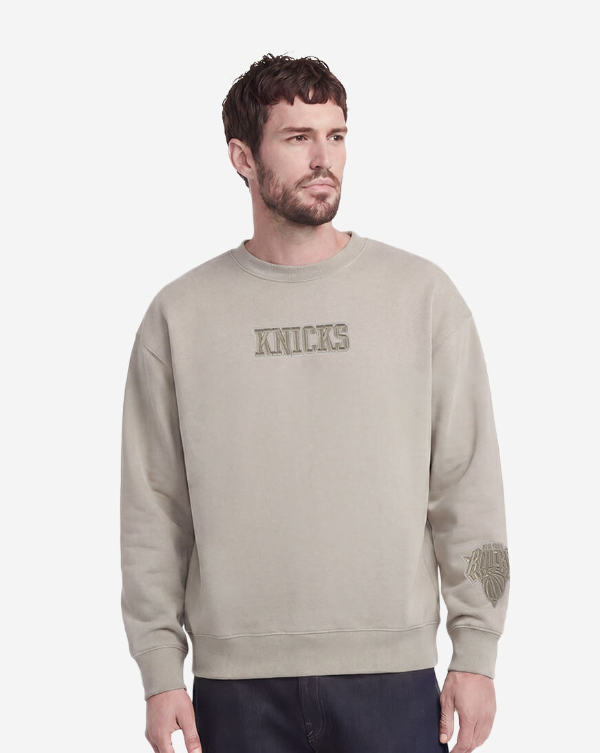 Shop PRO STANDARD New York Knicks Wingspan Drop Shoulder Fleece