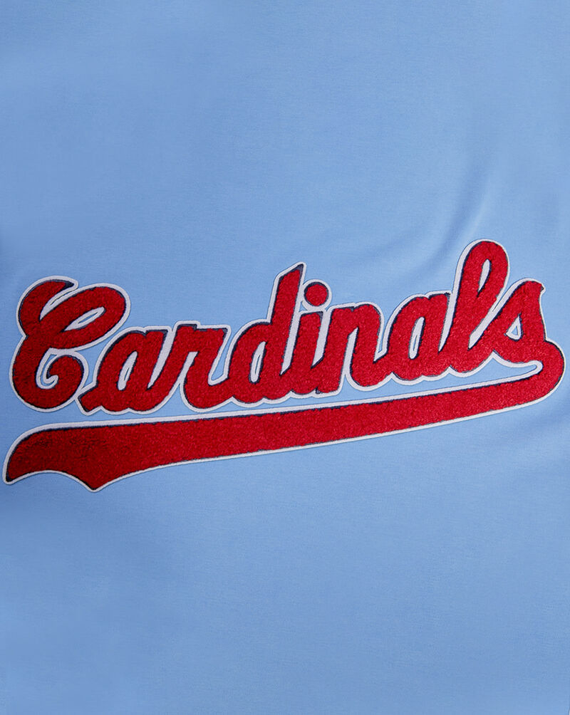 PRO STANDARD St. Louis Cardinals Short Sleeve Classic Chenille Double Knit Tee  LSC131938-UNI Blue 2