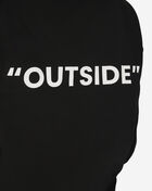 Graphic Hoodie Outside Hoodie MTUS065 Black 4