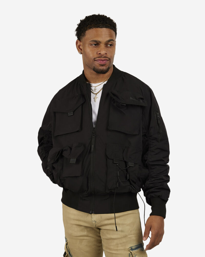 Shop Smoke Rise Nylon Jacket WW22692JBLK black SNIPES USA