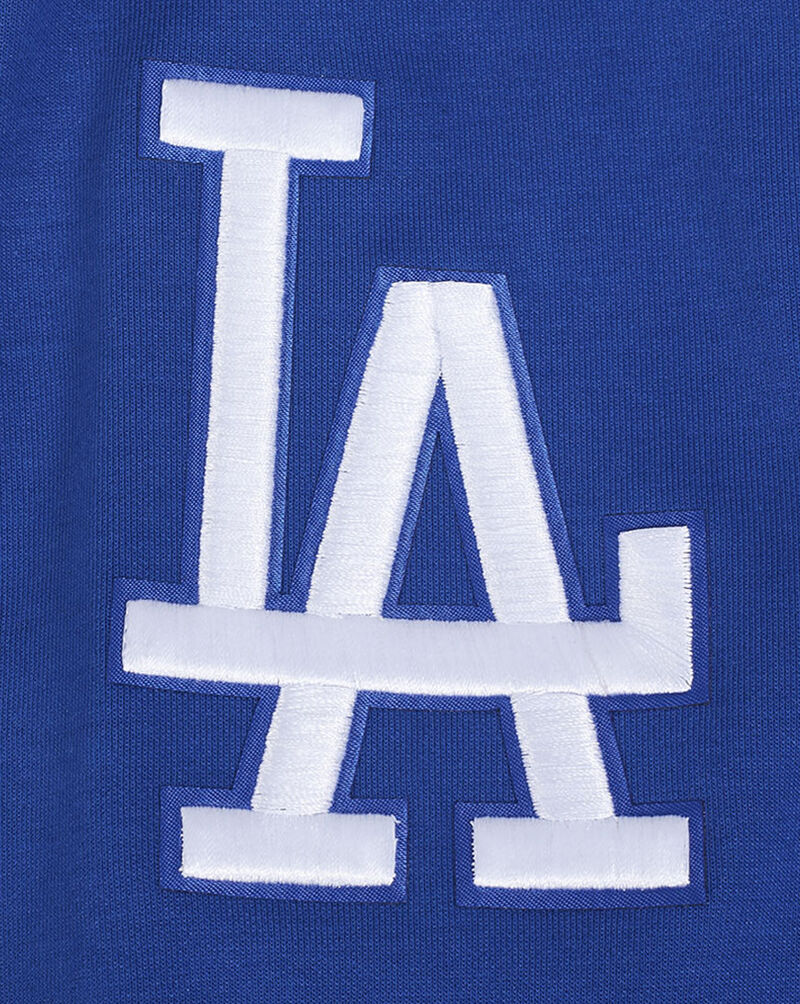 PRO STANDARD Los Angeles Dodgers Mookie Betts #50 Classic Double Knit Pull Over Hoodie LLD5315416-DBL Blue 4