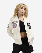 Chicago White Sox Pinstripe Retro Satin Jacket