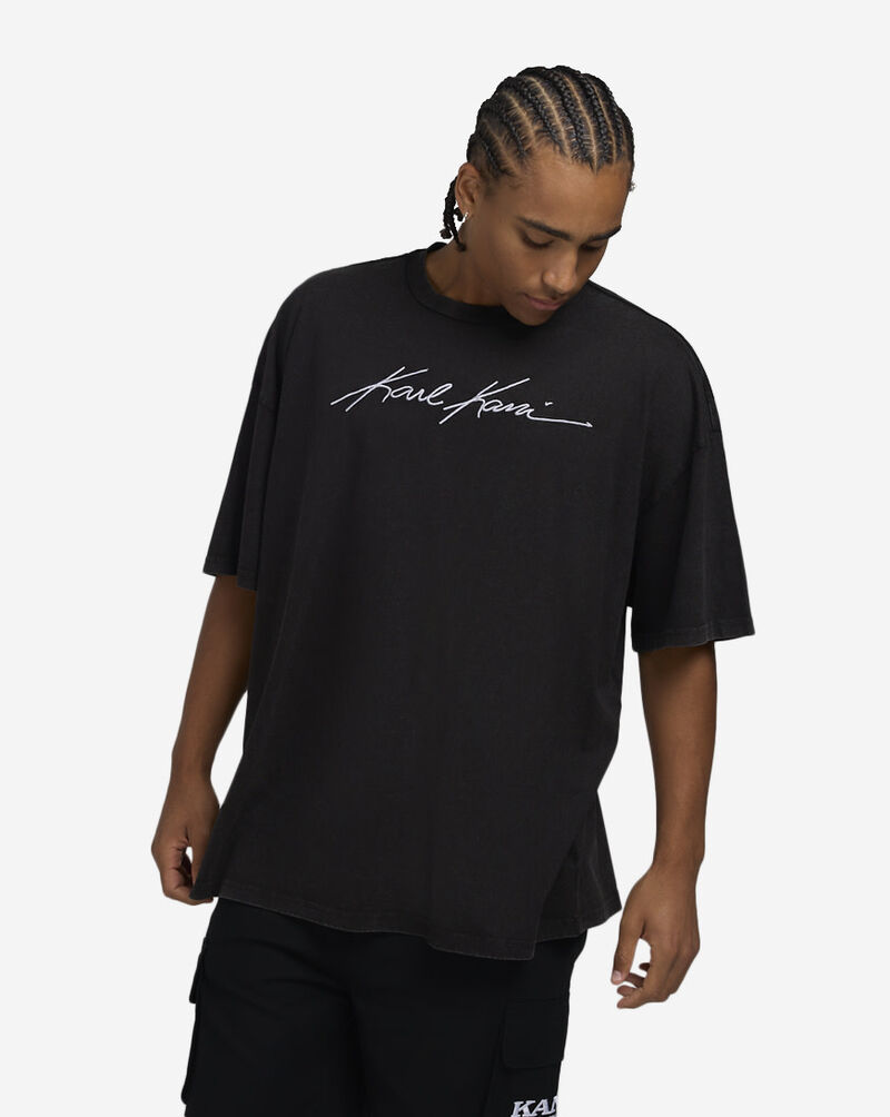 Karl Kani Autograph Washed Boxy Tee KM242-048-6 Black 1