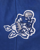 Dallas Cowboys Retro Classic Fleece Cropped Pullover Hoodie