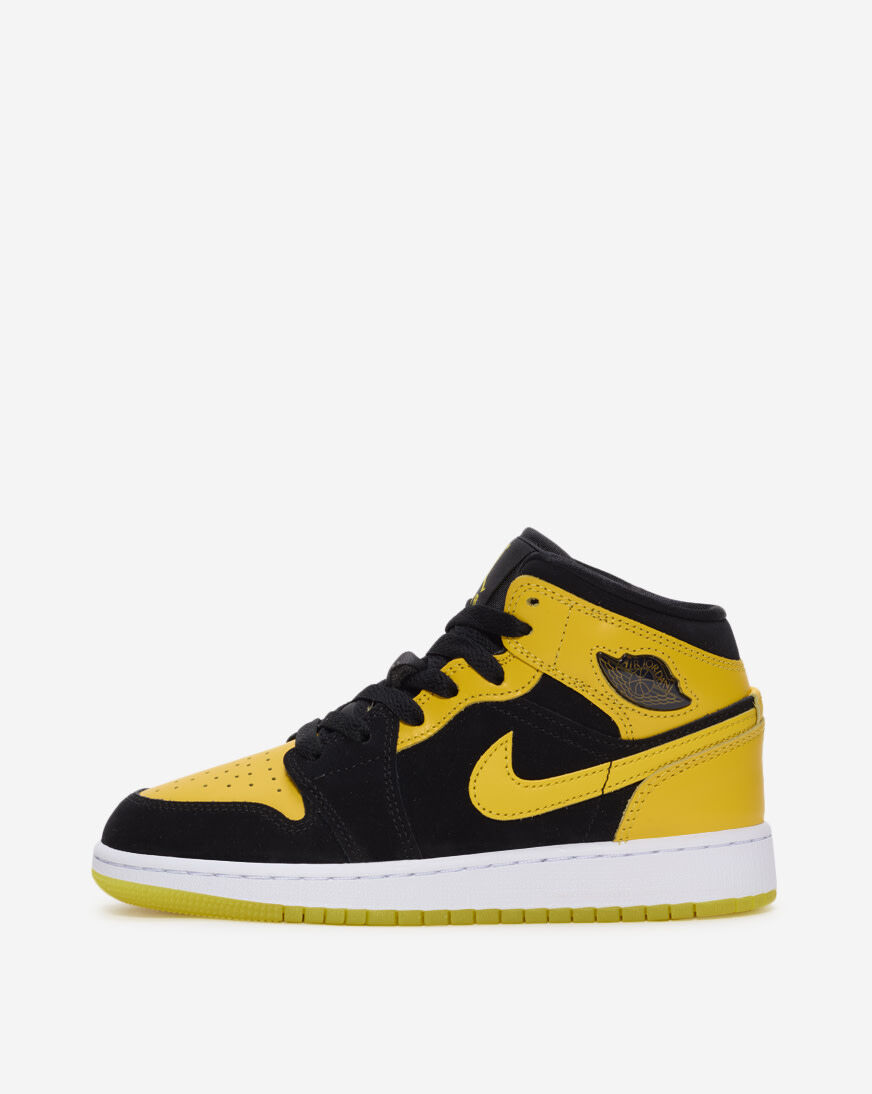 say Shop Jordan Big Kids' Air Jordan 1 Mid SE HJ5940-071 black