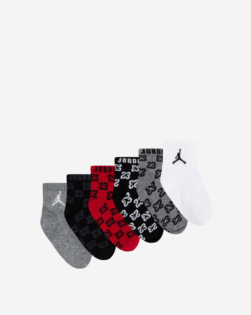 Jordan Toddler Everyday Essentials 6Pk Ankle Socks NJ0730-023 Multi 2