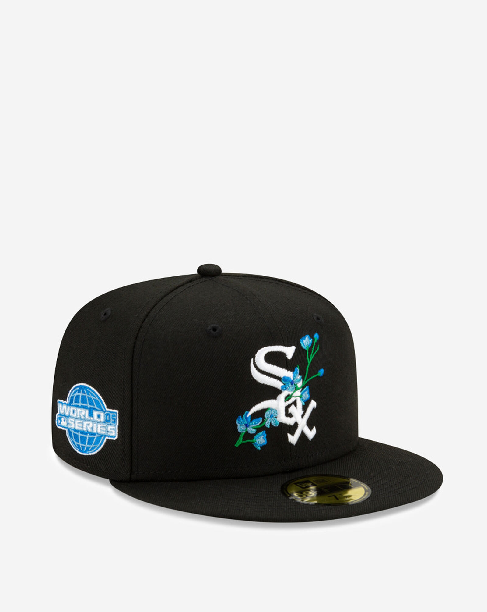 Shop New Era Chicago White Sox Bloom Fitted Hat 60288159ERA black