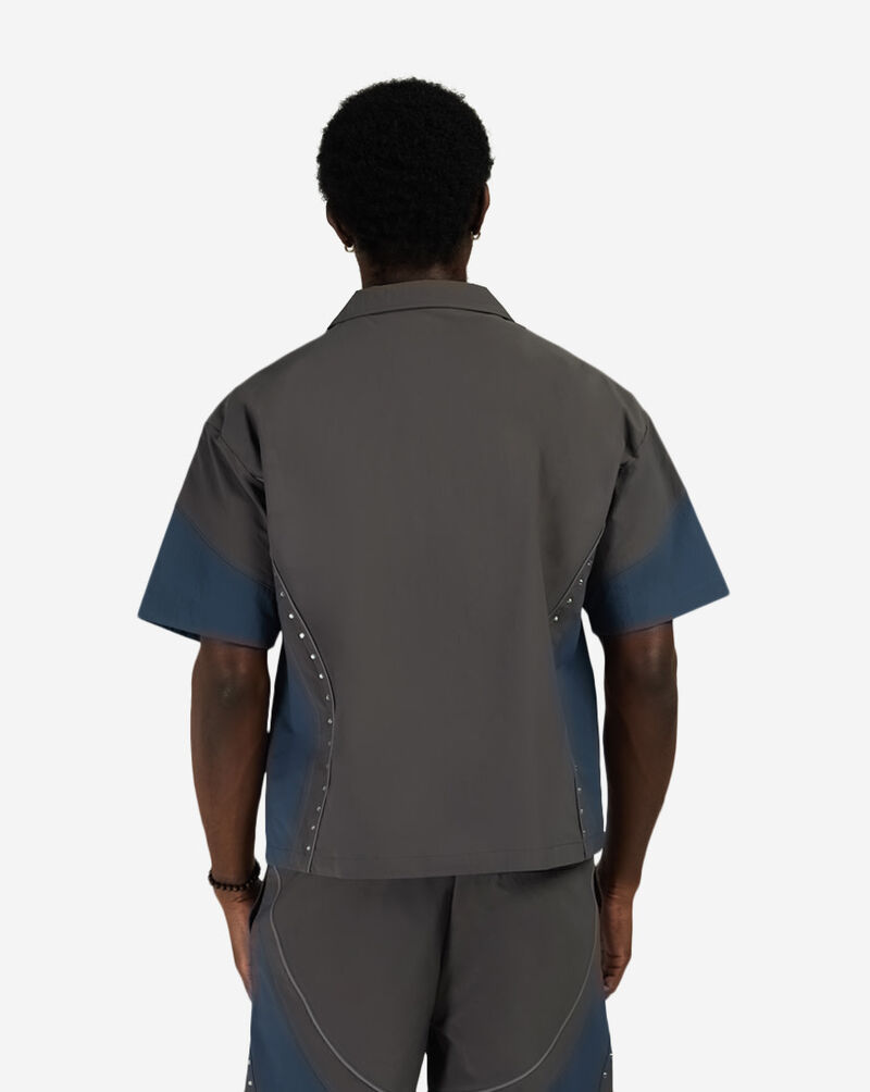 GFTD LA Spiral Nylon Top SPIRALTOP-GRY Grey 2