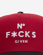 Field Grade No F*cks Given Twill Mesh Back Trucker Hat 1005217 Red 2