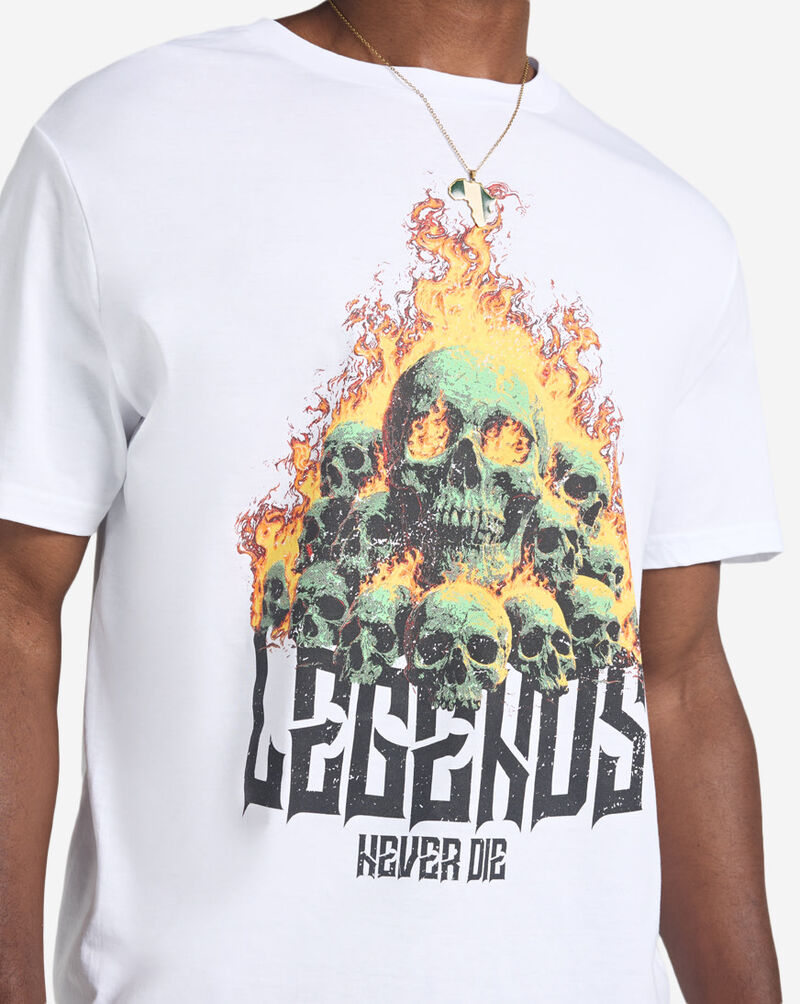 Urban Classics Legends Never Die Skulls MTUS754-US-00220 White 3