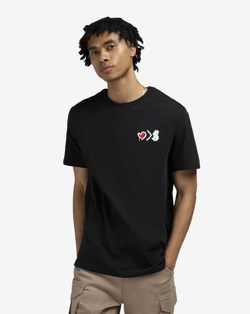 Urban Classics Love Over Money Tee MTUS383-US-00007 Black 1