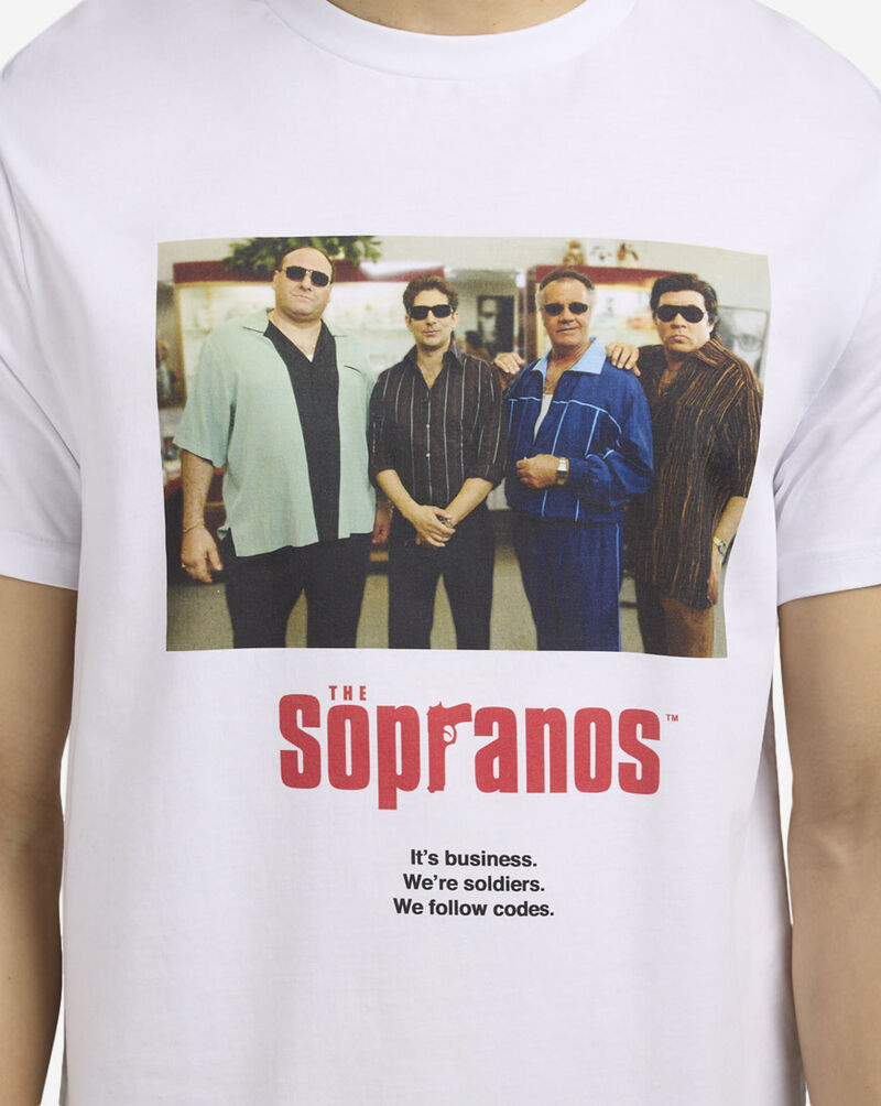 Mister Tee The Sopranos It's Business Tee MCUS044-US-00220 White 3