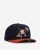 New Era 9Fifty Houston Astros Cartoon A-Frame Snapback Hat 60800155 Blue 1