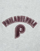 PRO STANDARD Philadelphia Phillies Retro Classic Relaxed Fit Racerback Tank Top LPHA37317-HGR Grey 2