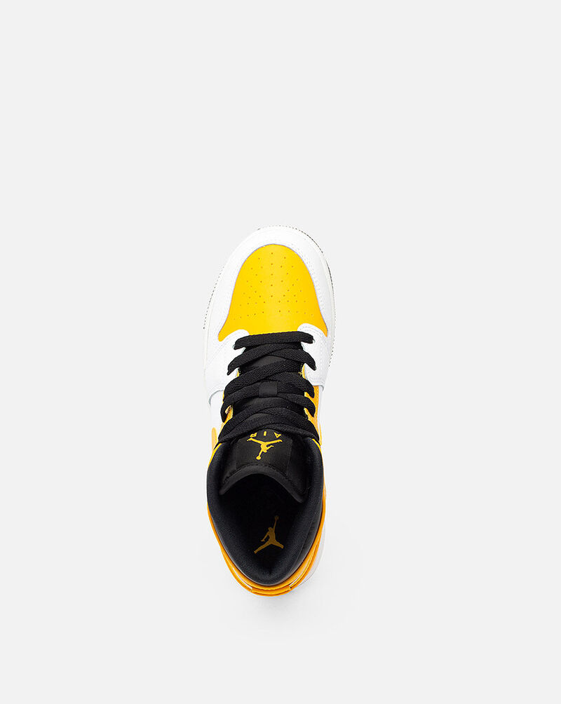 Jordan Grade School Air Jordan 1 Mid 554725-170 Yellow 5