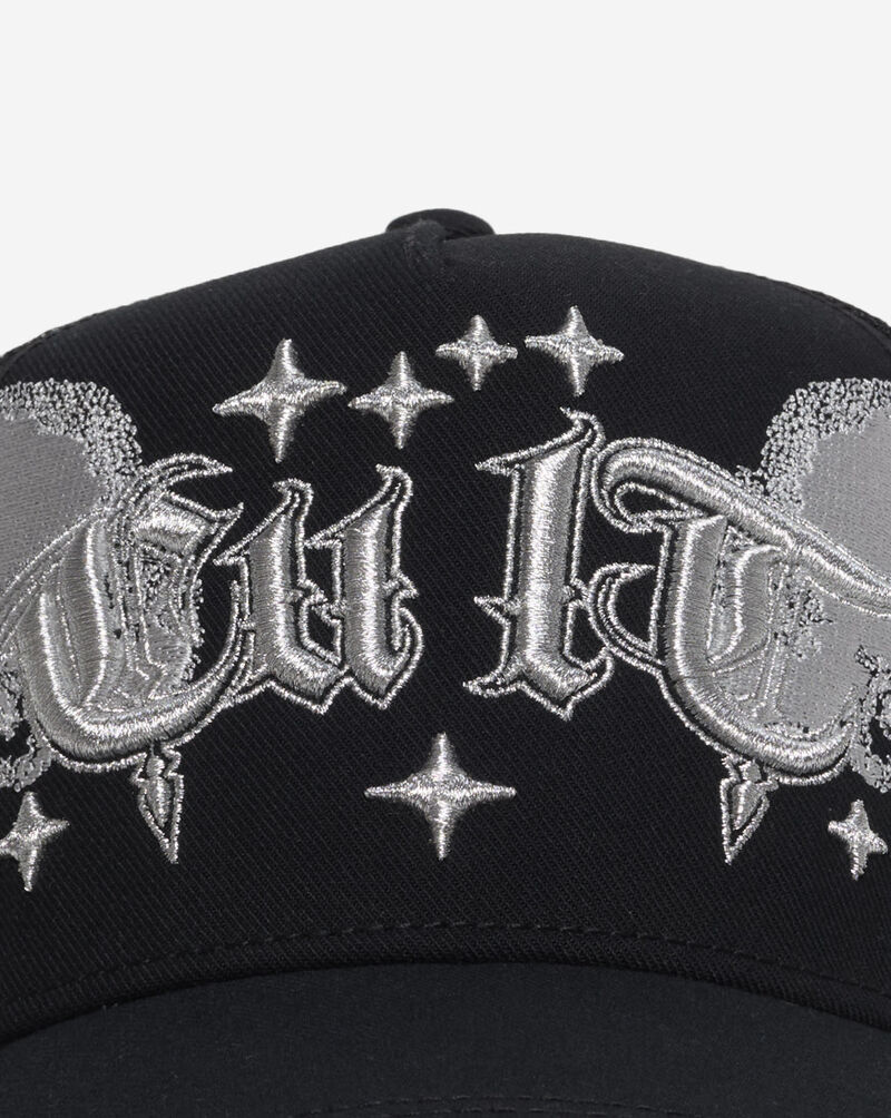 Cult of Individuality Skulls Mesh Back Trucker Hat 625BS-CHS03A Black 2