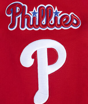 Philadelphia Phillies Mash Up Rib Fleece Pull Over Hoodie 