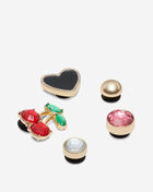 Elevated Red 5 Pack Jibbitz Charms