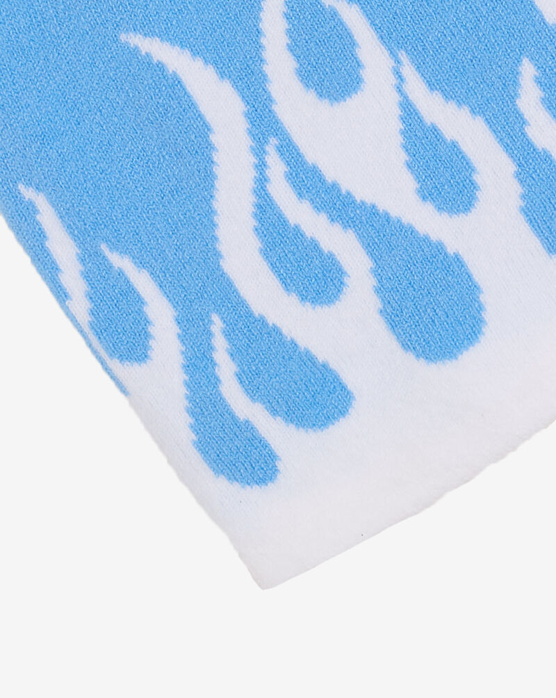 SNIPES Flames Beanie SNUS072-LGBL Blue 2