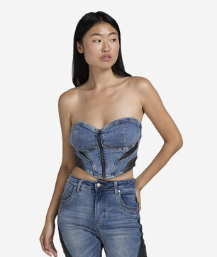 Denim Bustier