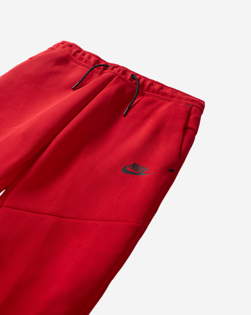 Shop Nike Big Kids' NSW Tech Fleece Joggers HV5869-657 red