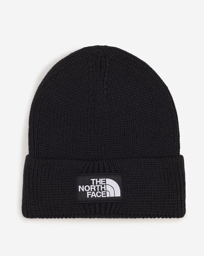 TNF Logo Box Cuffed Beanie
