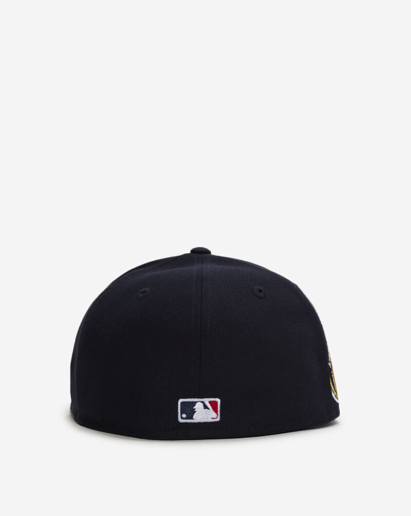 New Era 59Fifty Atlanta Braves Hidden Hit Fitted Hat 60803266 Blue 3