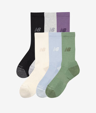 Active Crew Socks 6 Pack