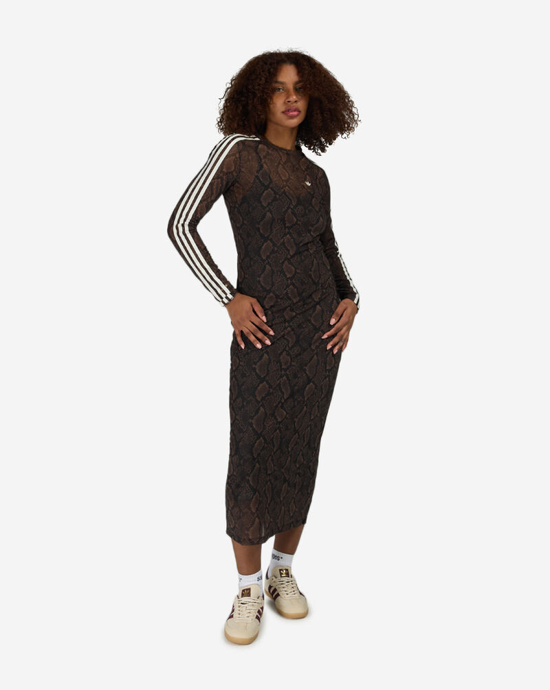 adidas maxi dress ADIDAS Originals Women's Adicolor Classics 3-Stripes Maxi Slim FIT Dress,  Black, XS at Amazon Women's Clothing store
