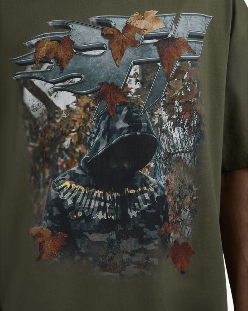 Forgotten Faces Urban Forest Tee FOFUS137-00176 Green 3