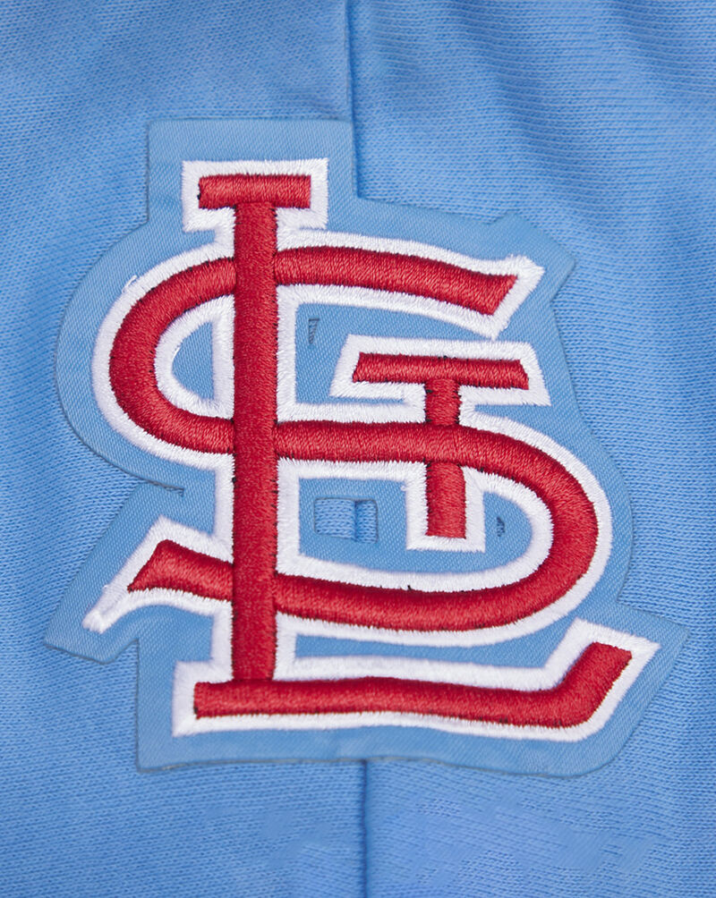 PRO STANDARD St. Louis Cardinals Retro Classic Fleece Cropped Pull Over Hoodie  LSCC35749-UNI Blue 2