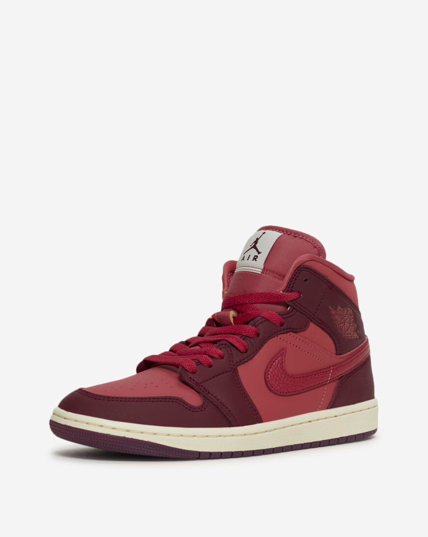air jordan 1 mid se burgundy