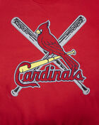 PRO STANDARD St. Louis Cardinals Mash Up Rib Fleece Crewneck  LSC5314669-RMR Red 4