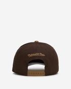 Mitchell  Ness Boston Red Sox Pro Pinch Lux Chain Snapback Hat HP18073-BRSBRTN Brown 3