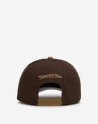 Mitchell  Ness Boston Red Sox Pro Pinch Lux Chain Snapback Hat HP18073-BRSBRTN Brown 3