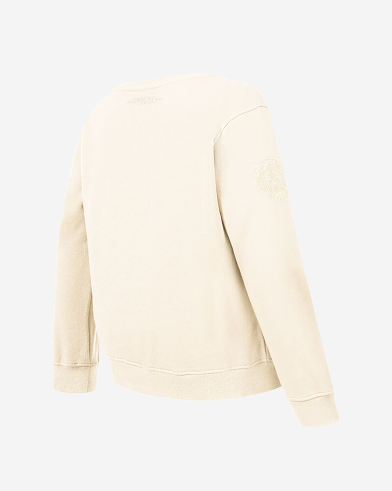 PRO STANDARD Big Boys' Detroit Tigers Neutral Fleece Crewneck LDTB5314985-EGG cream 3